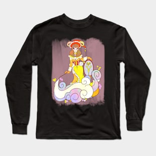 Zodiac Witch Aries Long Sleeve T-Shirt